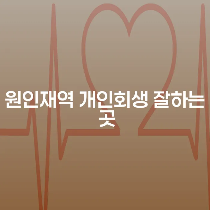 원인재역 개인회생 잘하는 곳