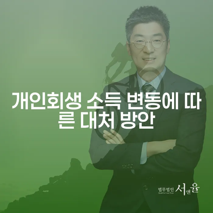 개인회생 소득 변동 시 어떻게 대처해야 할까요?