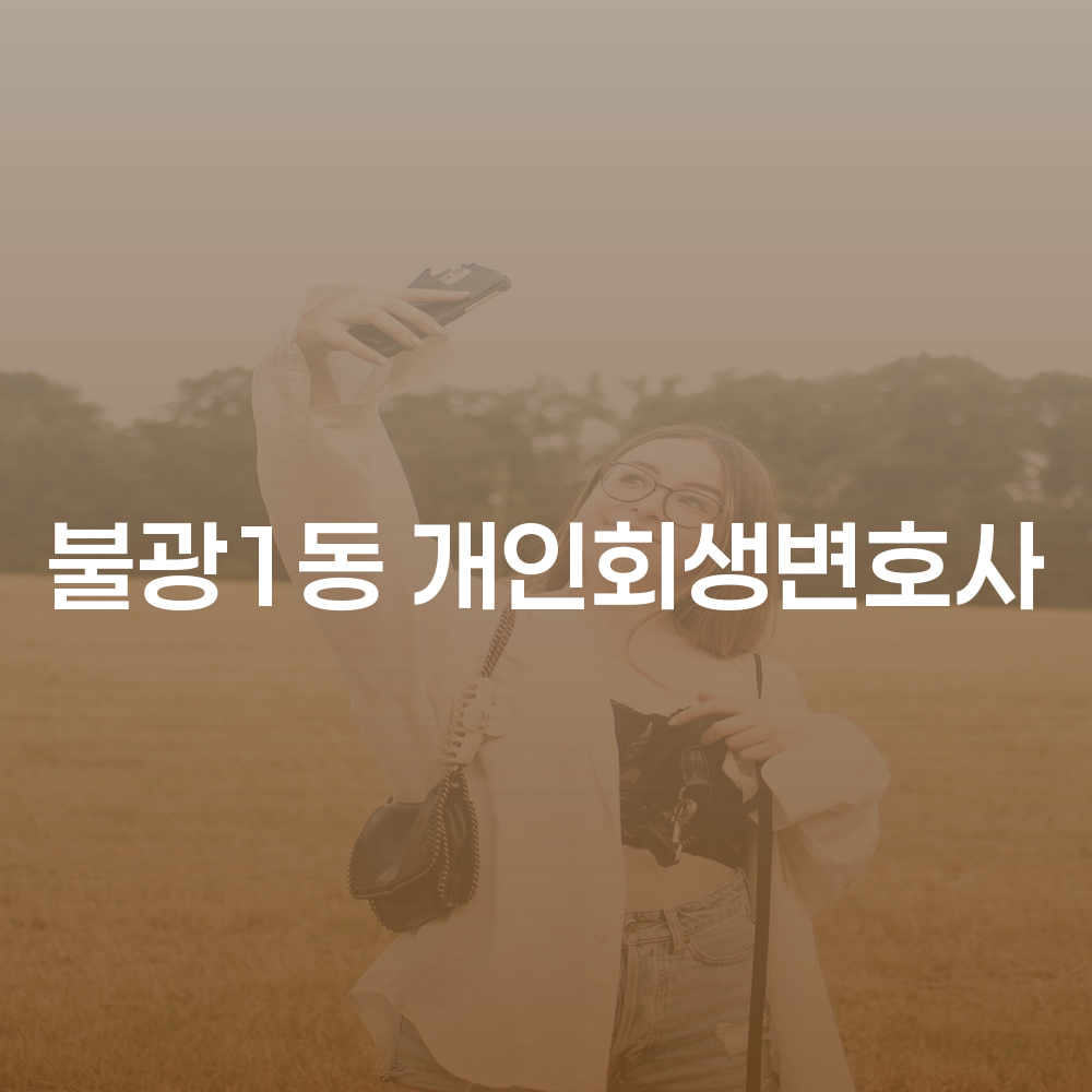 불광1동 개인회생 변호사의 역할과 개인회생 절차
