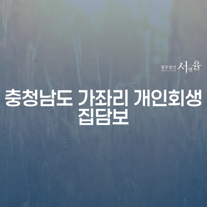 충청남도 가좌리에서 개인회생과 사업자파산을 통해 재정적인 자유를 찾는 방법은?